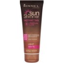 Rimmel Sun Shimmer Instant Tan + Gradual Glow samoopalovací gel Medium Matte 125 ml