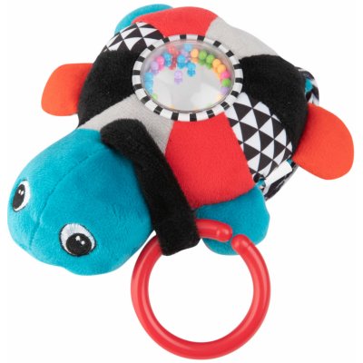 Canpol babies závěsná plyšová svítící hračka s melodii a chrastítkem želva červená – Zboží Mobilmania