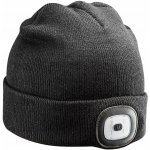 NeoTools Zimní čepice s LED svítilnou USB 3 černá – Zboží Dáma