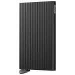 SECRID PREMIUM Kovové pouzdro na karty Cardprotector Fluted černé – Hledejceny.cz