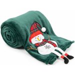 4Home vánoční deka Snowman 150x200 – Sleviste.cz