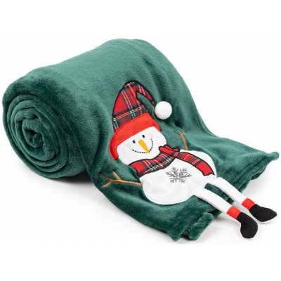 4Home vánoční deka Snowman 150x200 – Sleviste.cz