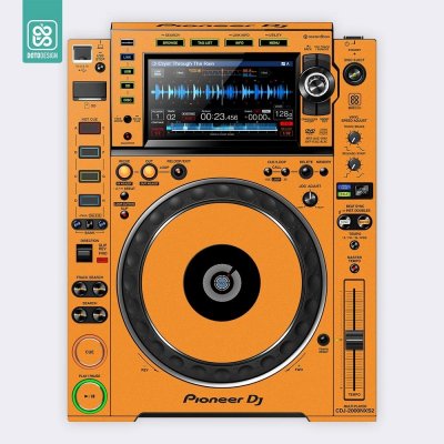 Doto Design Skin CDJ 2000 NXS2 FULL COLORS Sunset Orange – Zboží Živě