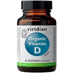 Viridian Organic Vitamin D 60 kapslí – Hledejceny.cz