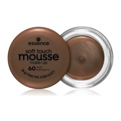 Essence Soft Touch matující pěnový make-up 60 Matt Mahogany 16 g od 110 Kč  - Heureka.cz