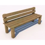 Playground System Lavička s opěradlem 12 -2000 . – Zboží Mobilmania