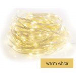 Emos D3CW01 LED vánoční drop řetěz rampouchy 1,7 m venkovní i vnitřní teplá bílá programy – Zbozi.Blesk.cz