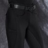 Jezdecké kalhoty Pikeur Rajtky Laure Highwaist Softshell Grip sed dámské černá