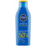 Nivea Sun Protect & Moisture hydratační mléko na opalování SPF50+ 200 ml – Sleviste.cz