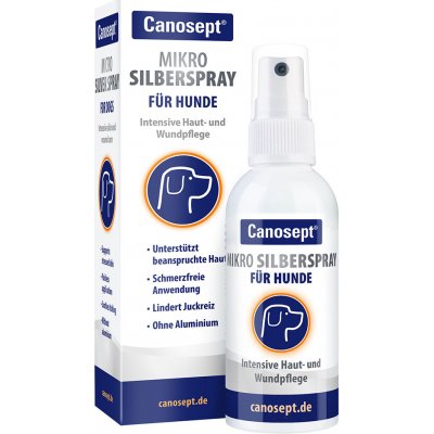 Canosept Mikro Silberspray pro psy 75 ml – Sleviste.cz