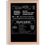 A-Z Reklama CZ Nástěnná dřevěná tabule Easy Frame UWSS010061 60 x 115 cm – Zboží Dáma