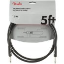 Fender Professional Series Instrument Cable S/S 1,5 m Black