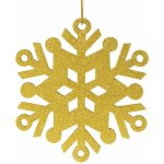 DECOLED Vločka III, pr. 80 cm, zlatá – Hledejceny.cz