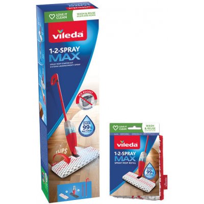 Vileda 1.2 Spray Max mop box s náhradou navíc BAL173502 – Zbozi.Blesk.cz