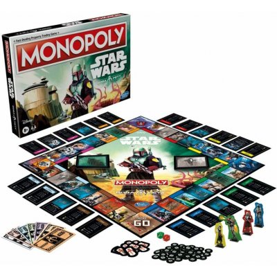 Hasbro Star Wars Monopoly Boba Fett Edition EN – Zbozi.Blesk.cz