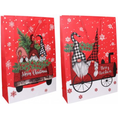 Dárková taška XL 40x56x13 cm Vánoce – Zboží Mobilmania