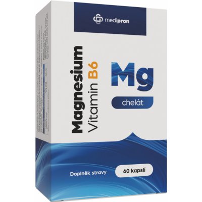 medipron Magnesium B6 chelát 60 kapslí – Hledejceny.cz