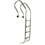 FILINOX Žebřík nerez Mixta s pouzdrem 4 stupňový, (AISI 304) – Zboží Mobilmania