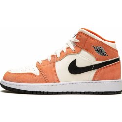 Air Jordan 1 Mid SE orange suede GS DV1336-800