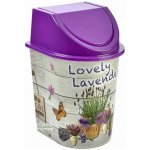 Dunya Odpadkový koš MAKRO 15 L s otočným víkem - fialový - 37-2229 – Zboží Dáma