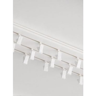 Garnyze-levne Garnýže kolejnicová PVC trojřadá 350 cm – Sleviste.cz