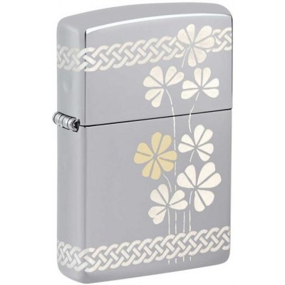 Zippo Benzínový Clover Design – Hledejceny.cz