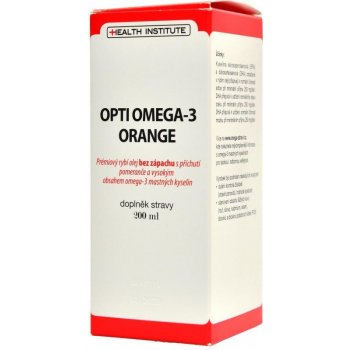 Health Institute OPTI OMEGA-3 ORANGE 200 ml