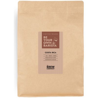 The Brew Company jednodruhová fairtrade káva Kostarika zrnková 1 kg – Hledejceny.cz