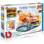 Bburago Street Fire Street Parking Playset garáž s dvoma autami – Zboží Dáma