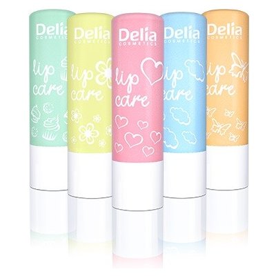 Delia lip care balzám na rty modrý 4,9 g – Zboží Mobilmania