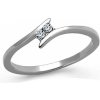 Prsteny Mabell Dámský prsten z chirurgické oceli GIANNETTA CZ221TK2121 9C45
