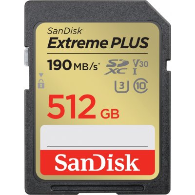 SanDisk SDXC UHS-I U3 512 GB SDSDXWV-512G-GNCIN – Hledejceny.cz