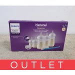Avent novorozenecká startovací sada Natural Response s ventil AirFree transparentní – Zboží Dáma