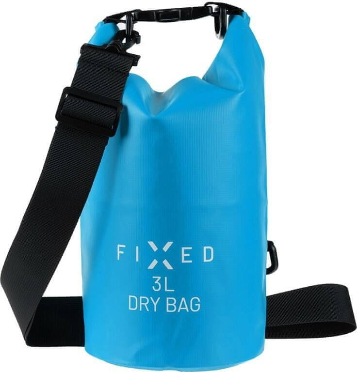 FIXED Voděodolné vak Dry Bag 3L, modrá FIXDRB-3L-BL