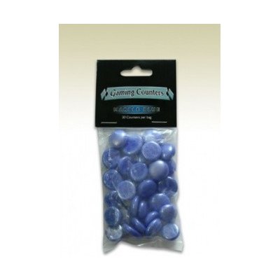 Arcane Tinmen Gaming Counters Marble Blue