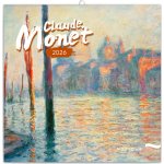 poznámkový Claude Monet 30 x 30 cm 2026 – Zboží Dáma