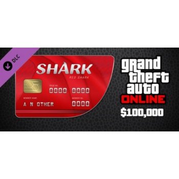 Grand Theft Auto Online Red Shark Cash Card 100,000$