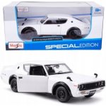 Maisto Nissan Skyline 2000 GTR 1973 bílá 1:24 – Zboží Mobilmania