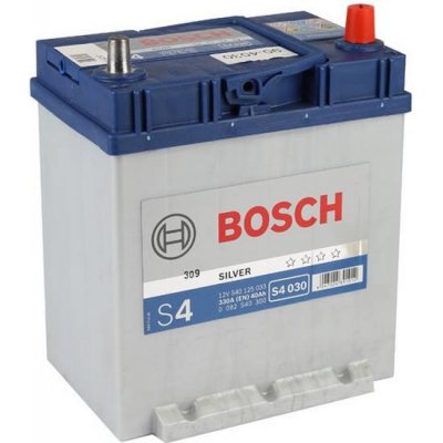 Bosch S4 12V 40Ah 330A 0 092 S40 300 od 1 344 Kč - Heureka.cz