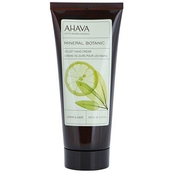 Ahava Mineral Botanic Lemon & Sage jemný krém na ruce 100 ml