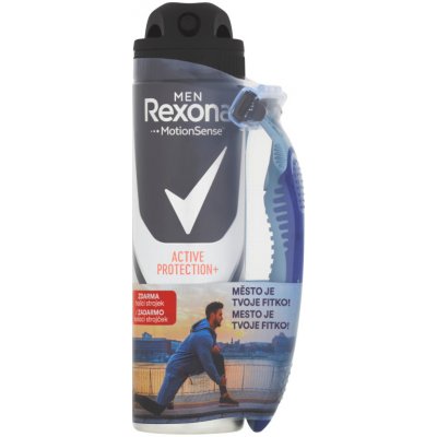 Rexona Active Protection Men deospray 150 ml + holítko dárková sada