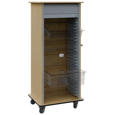 DEXTER 27 TRANSPARENT vozík boxový, roletový, 1780x780x620 mm, javor horský – Hledejceny.cz