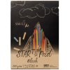 Skicák a náčrtník Smiltanis Skicák SMLT Art Start Pad Black gramáž 120 gsm 20 listů lepený A4