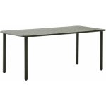 Kave Home Brai 180 x 90 cm kovový zahradní stůl Tmavě zelený – Hledejceny.cz