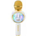 Izoxis 27047 Bezdrátový Karaoke Bluetooth mikrofon králiček 800mAh bílý – Zboží Mobilmania