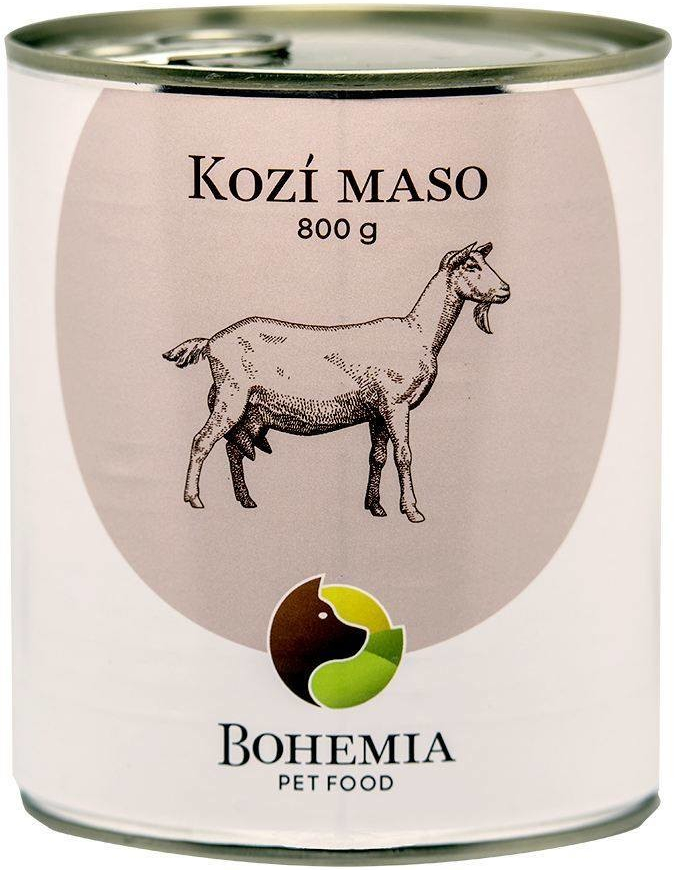 Bohemia Pet Food Kozí maso ve vlastní šťávě 800 g