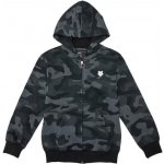 Fox dětská mikina Fox Yth Head Camo Flc Zip Black Camo – Sleviste.cz
