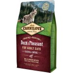 Carnilove Duck & Pheasant for Adult Cats Hairball Control 2 kg – Zboží Mobilmania