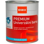 OBI Premium 0,75 l hedvábně matný ohnivě červená – Sleviste.cz