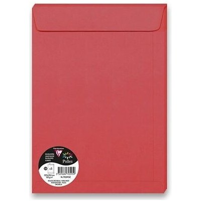 Obálka CF -C4 229x324mm červená 120g 5ks – Zboží Živě